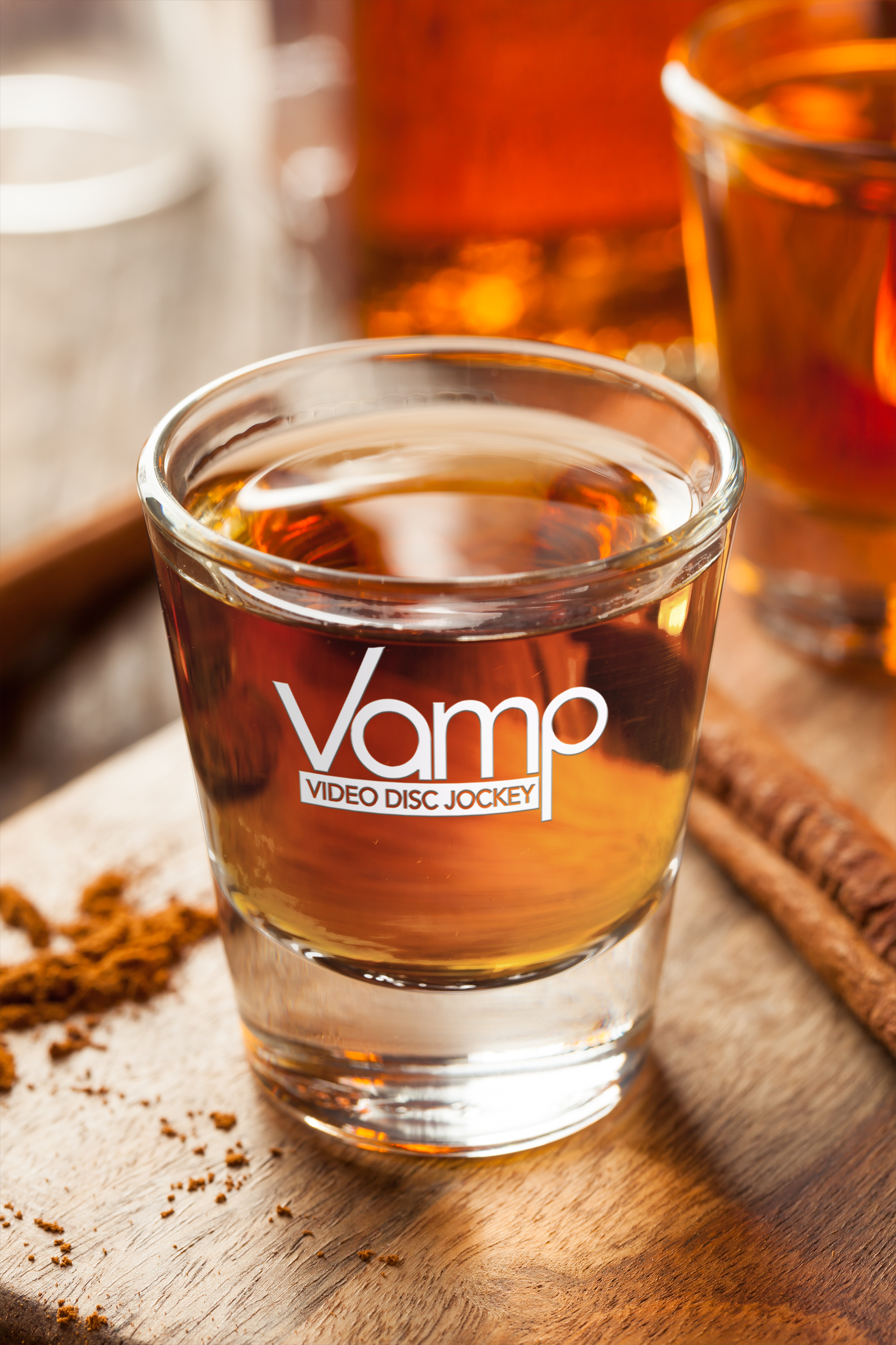 "DJ VAMP" 🎧Shot Glass, 1.5oz